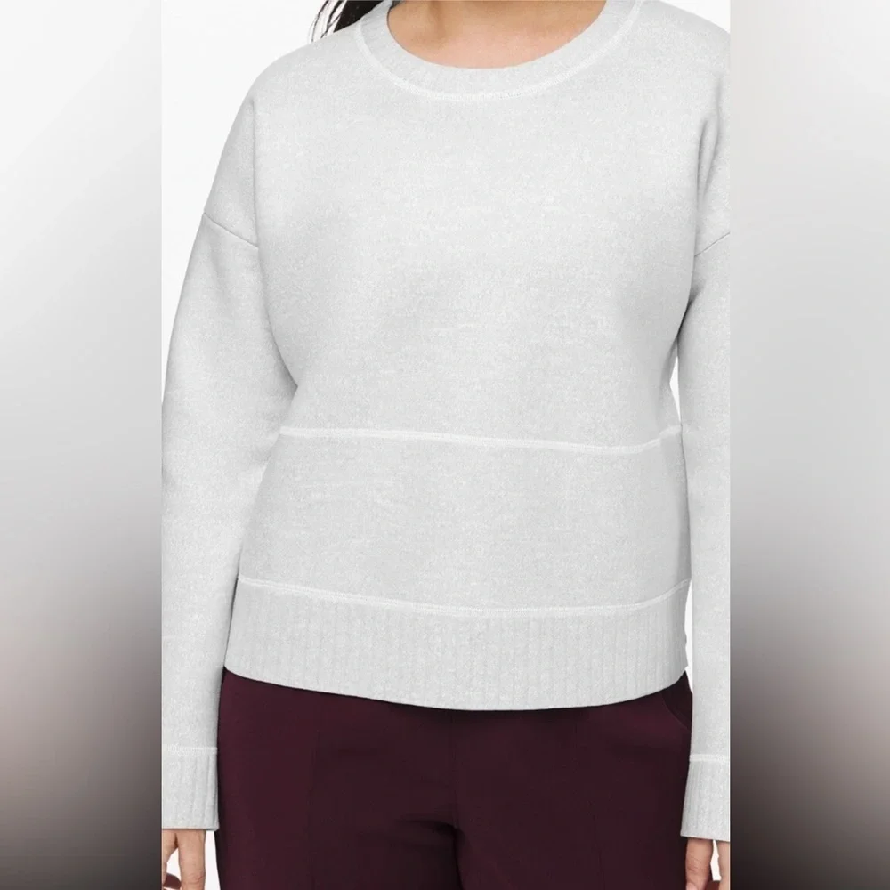 Lululemon All Afternoon Heather‎ Speckled Oatmeal Neutral Gray Size 8/Medium